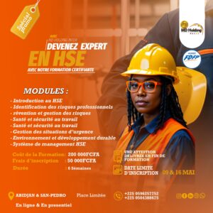 DEVENEZ EXPERT EN HSE