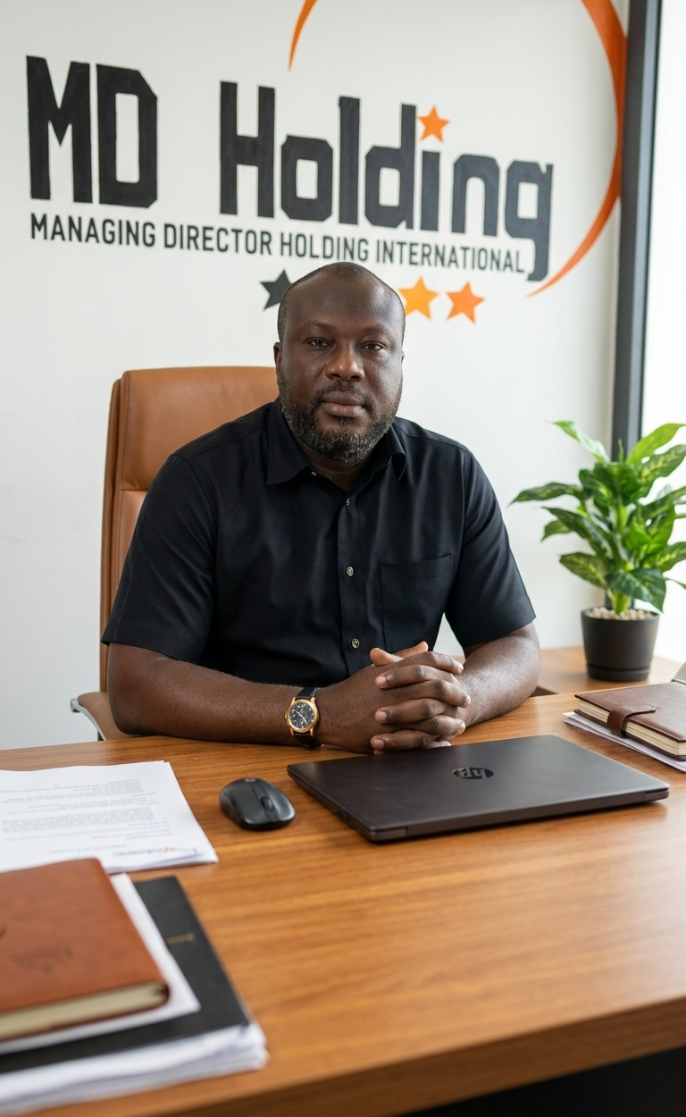 Kpaquibeau KOUADIO — Directeur Général de MD HOLDING INTERNATIONAL